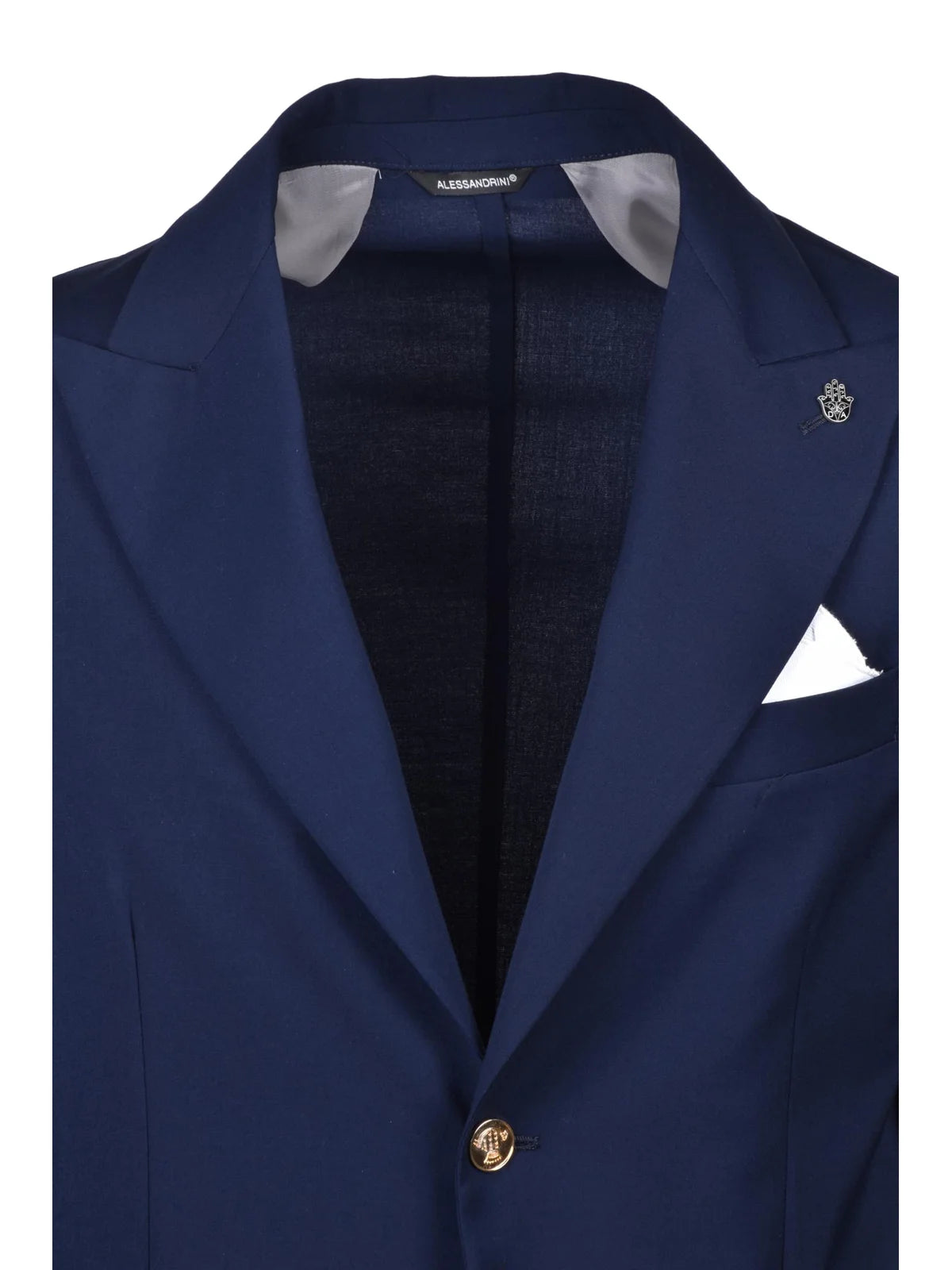 Blazer Jacket Polyester Viscose Elastane - Multicolor