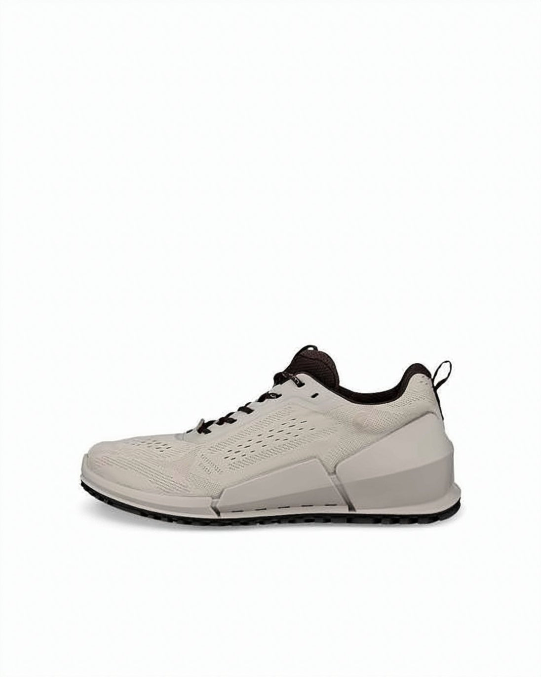 Streamlined Textile Sneakers with Perforated Detailing