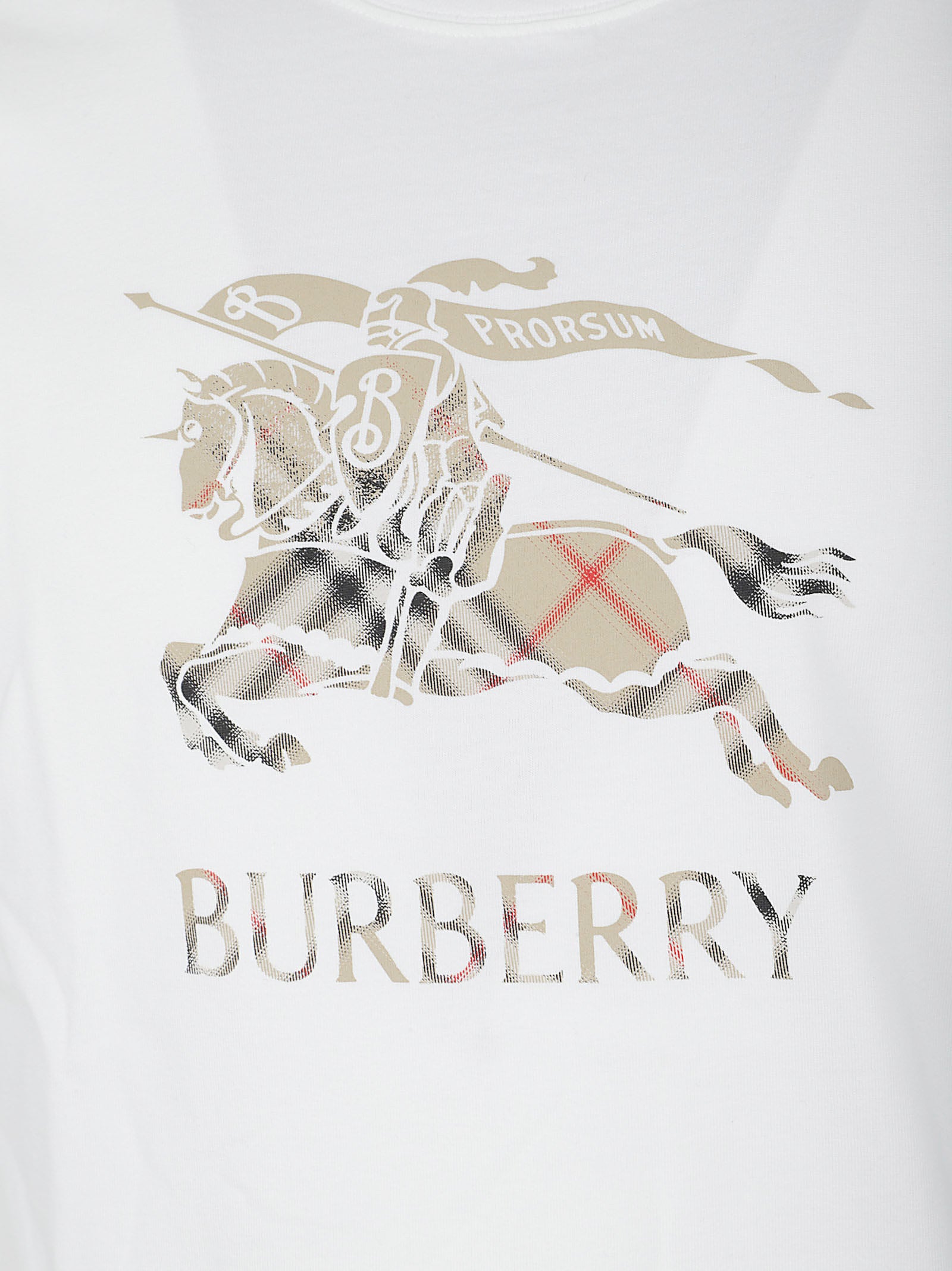 Cotton Jersey T-Shirt with Horse
