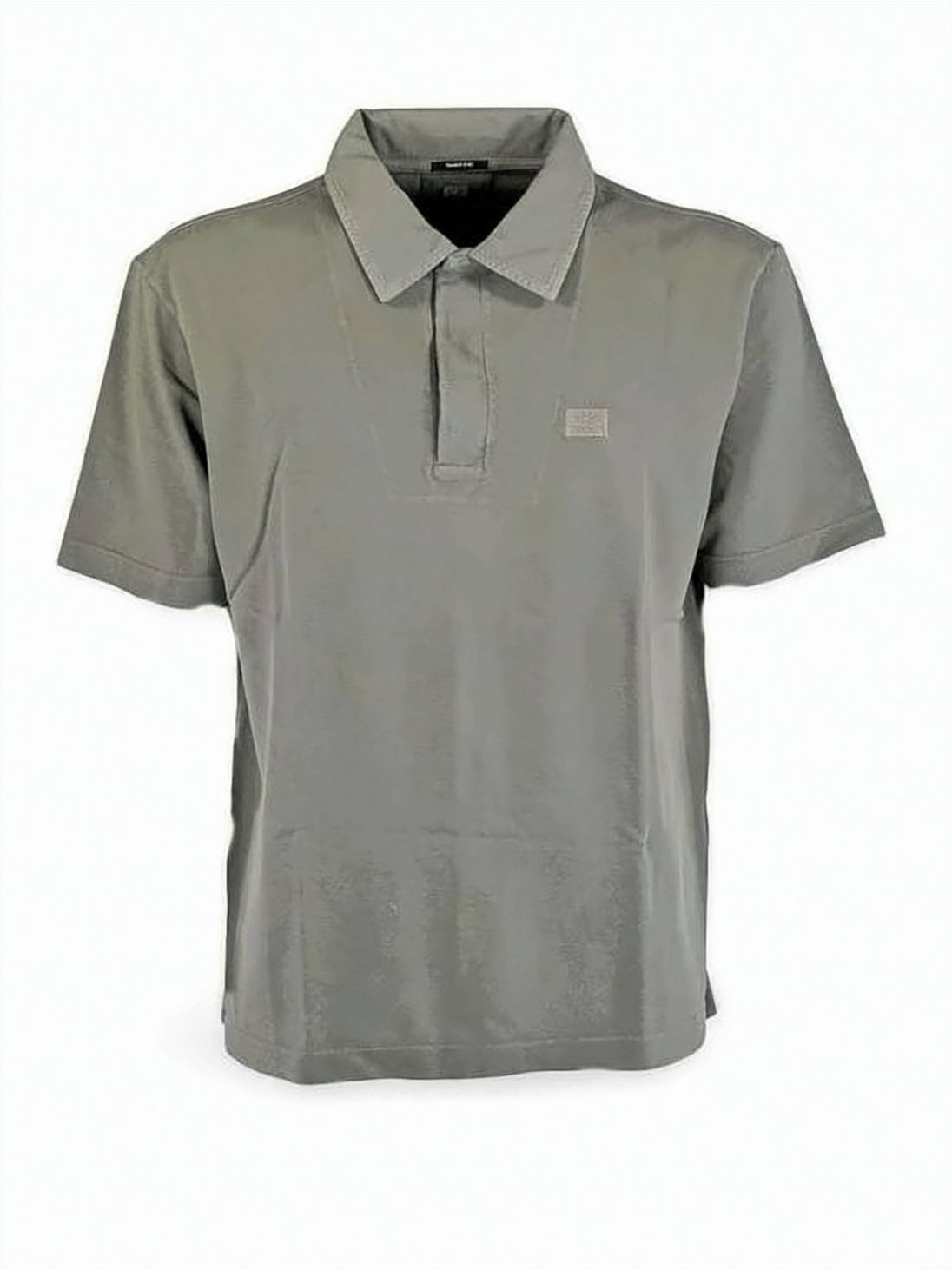 Short-Sleeved Polo Shirt with Classic Collar and Button Placket