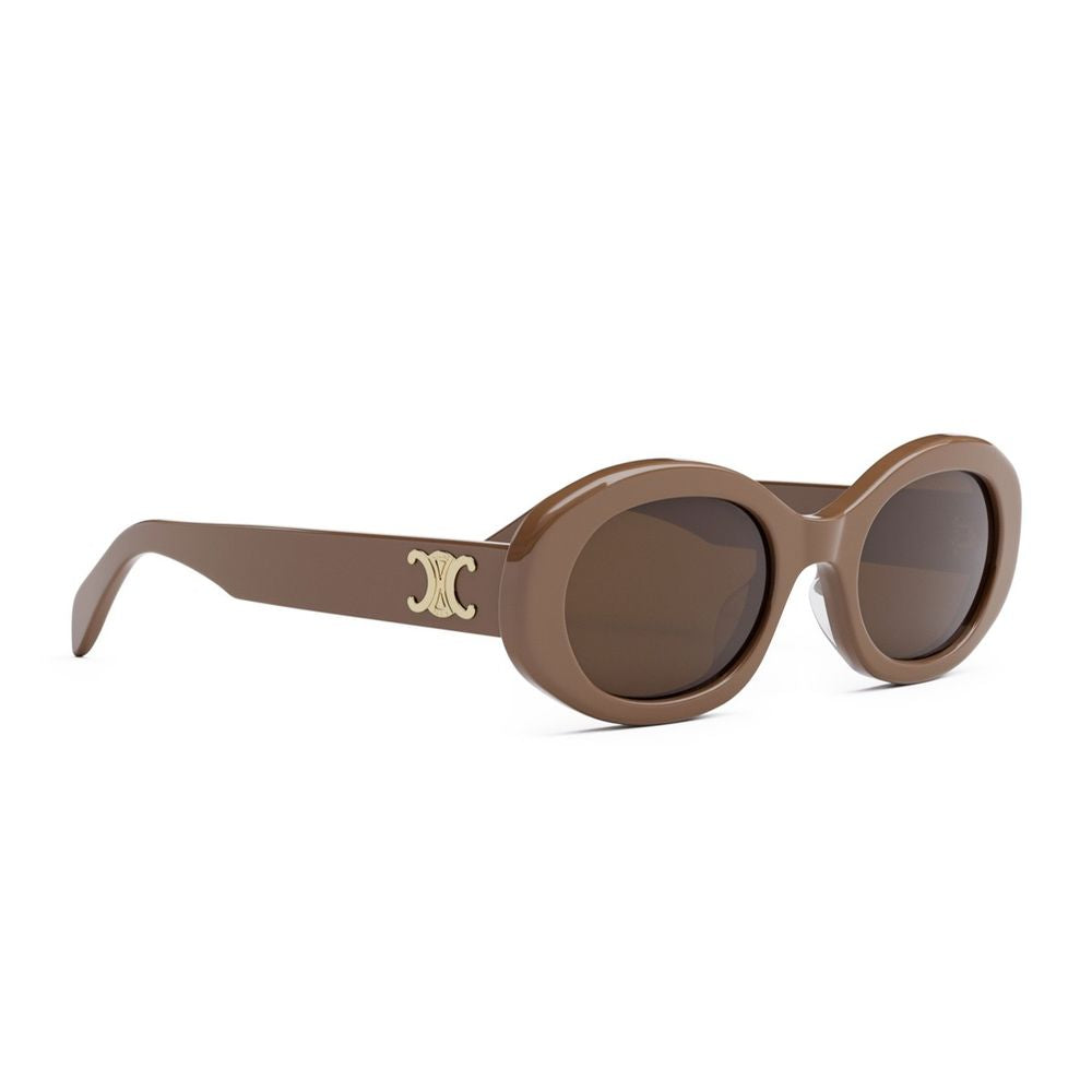 Triomphe Triomphe Oval Sunglasses