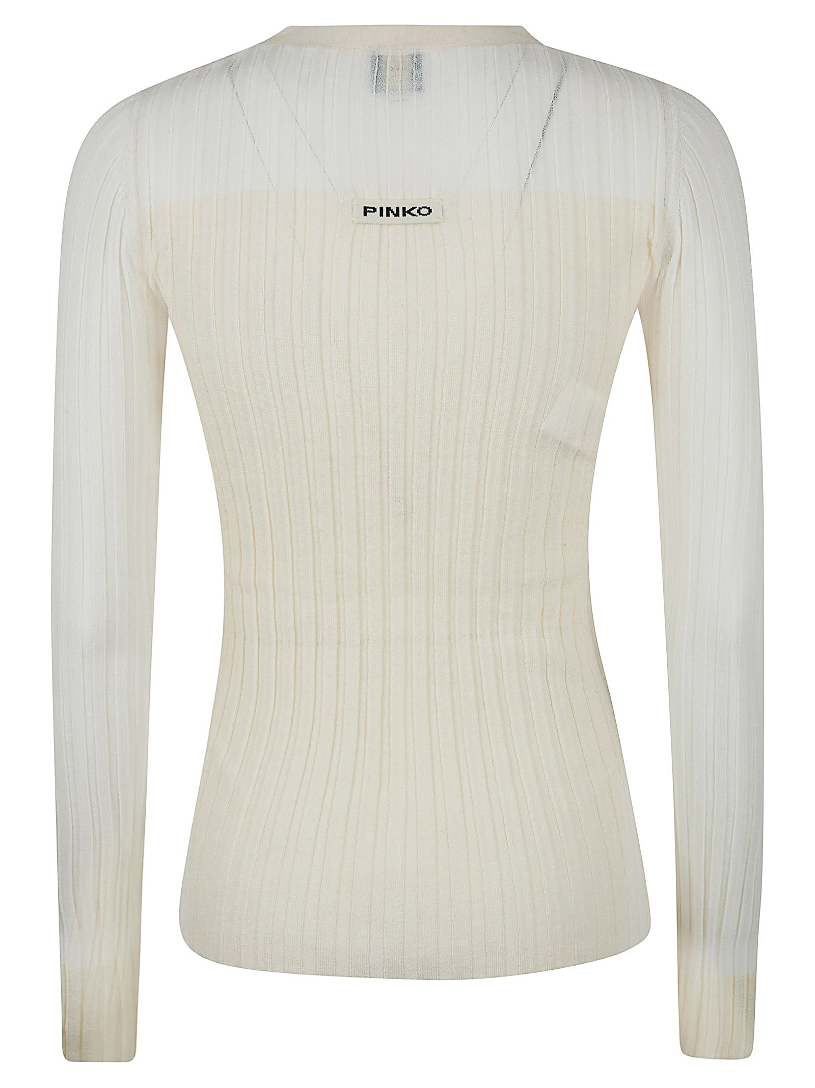 Ribbed Knit Cardigan with V-Neckline and Button Closure