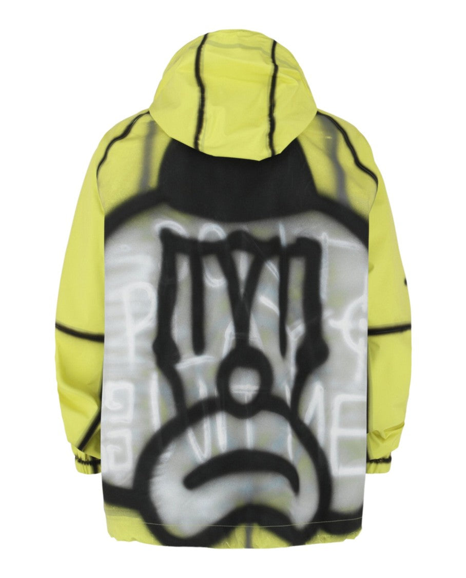 Printed Raglan Windbreaker