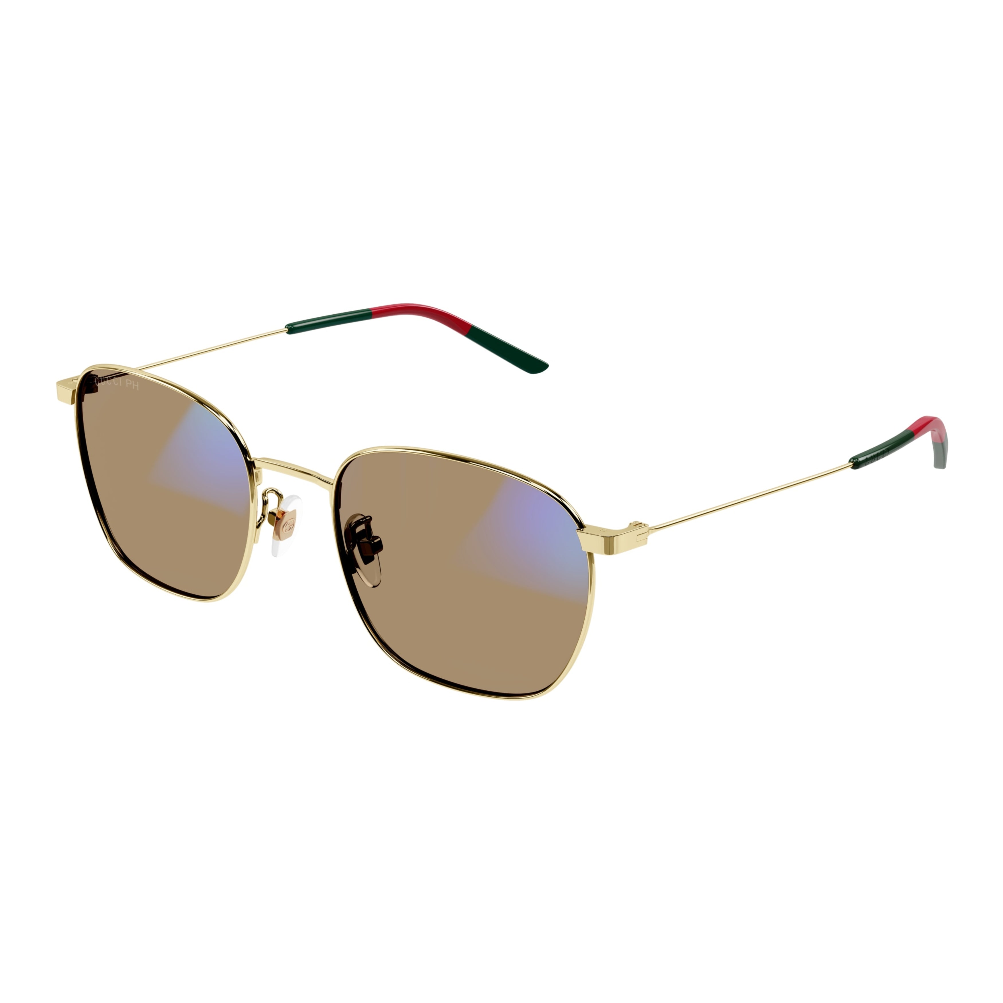 Gg0681s Thin Square Metal Frame Sunglasses