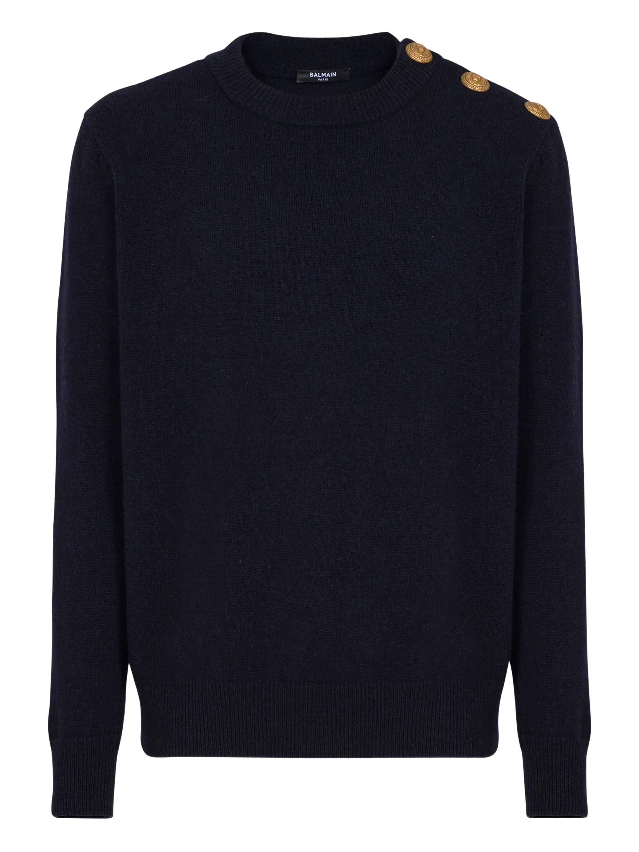 Dark Navy Classic Crew Neck Sweater