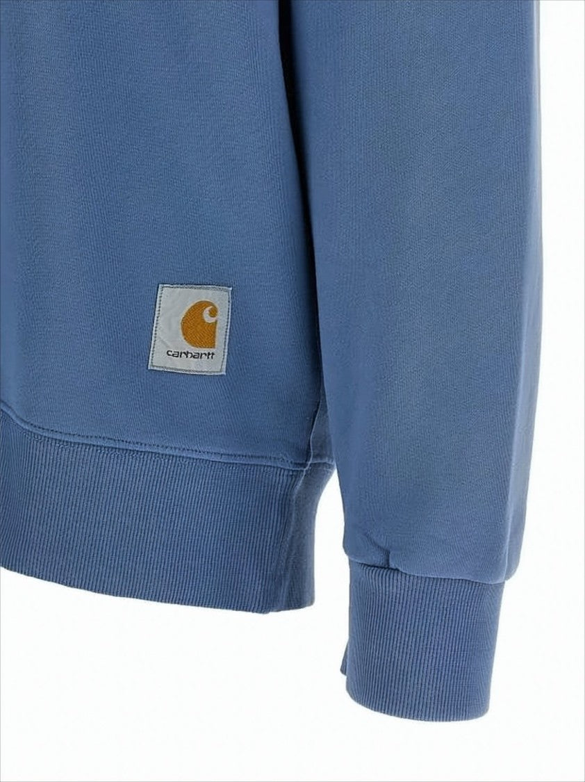 Long-Sleeve Sweatshirt with Ribbed Cuffs