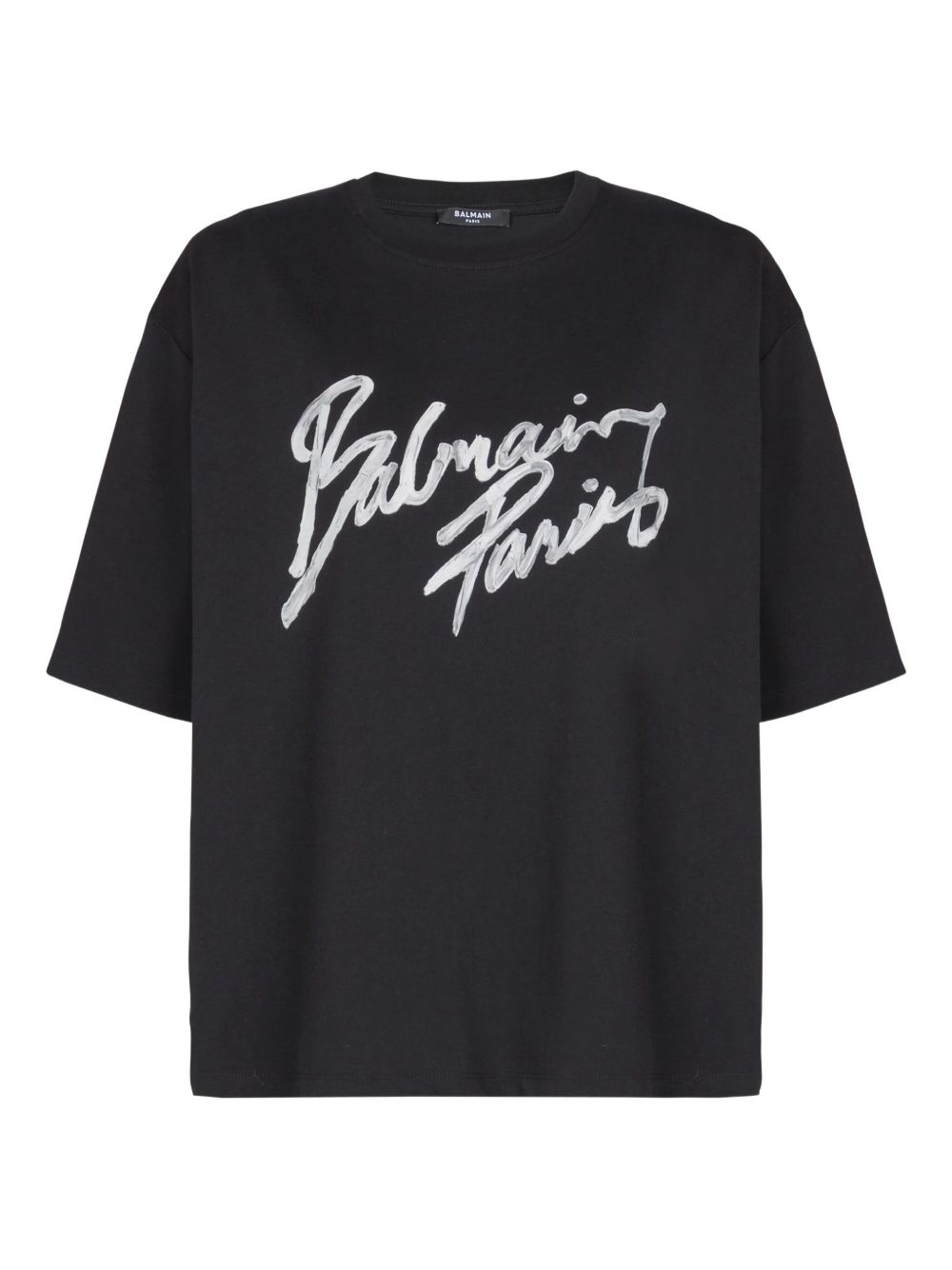 Short-Sleeved T-Shirt With Handwritten Graphic
