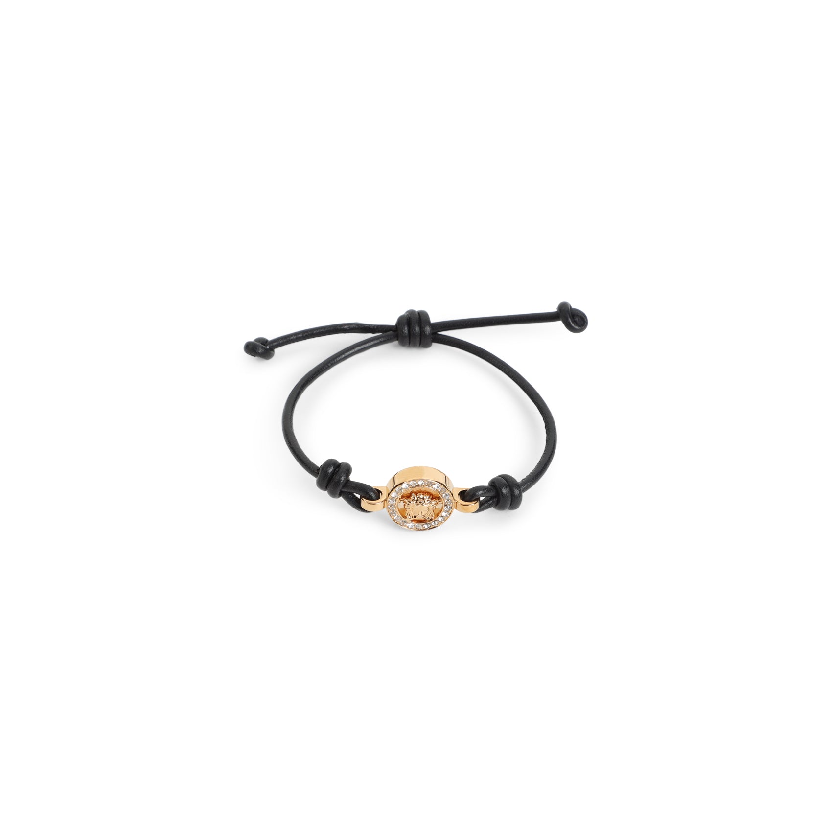 Black Lamb Leather Bracelet