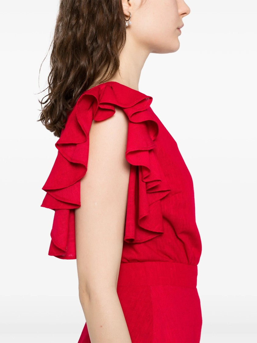 Linen Short Dress
