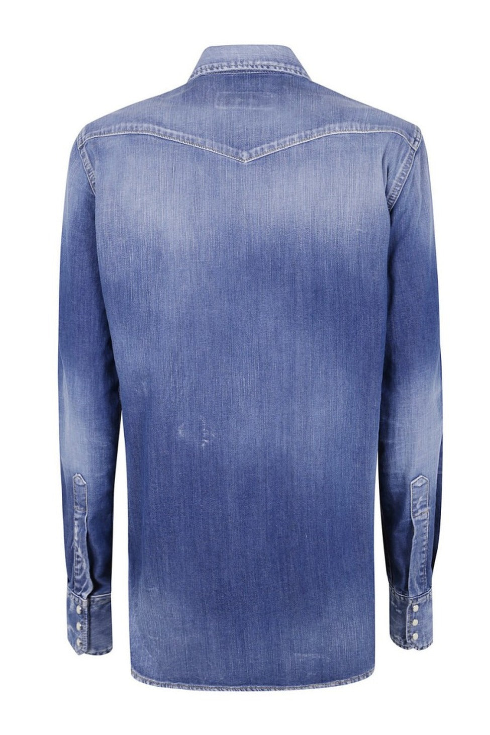 Denim Shirt With Chest Pockets