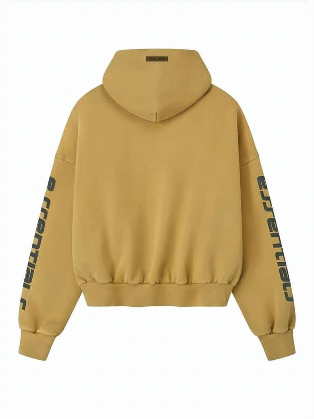 Cropped Hoodie with Bold Logo