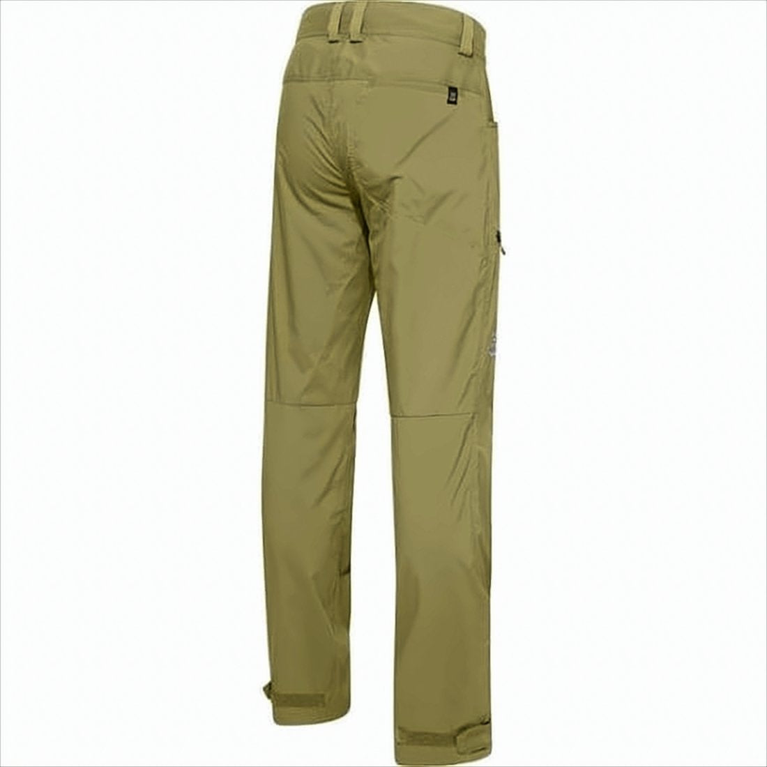 Straight-Leg Casual Pants with Mid-Rise Waist