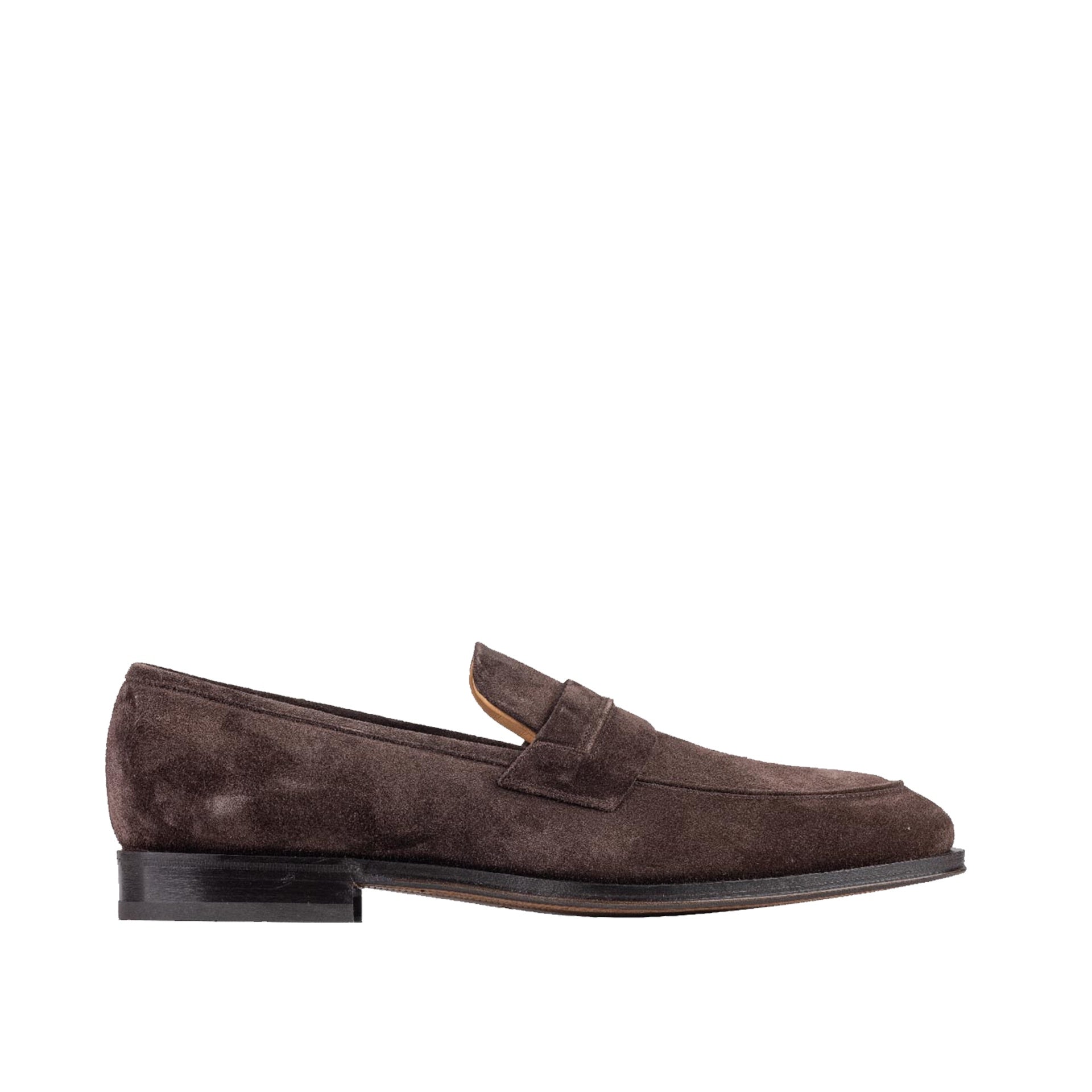Dark Brown Suede Loafers
