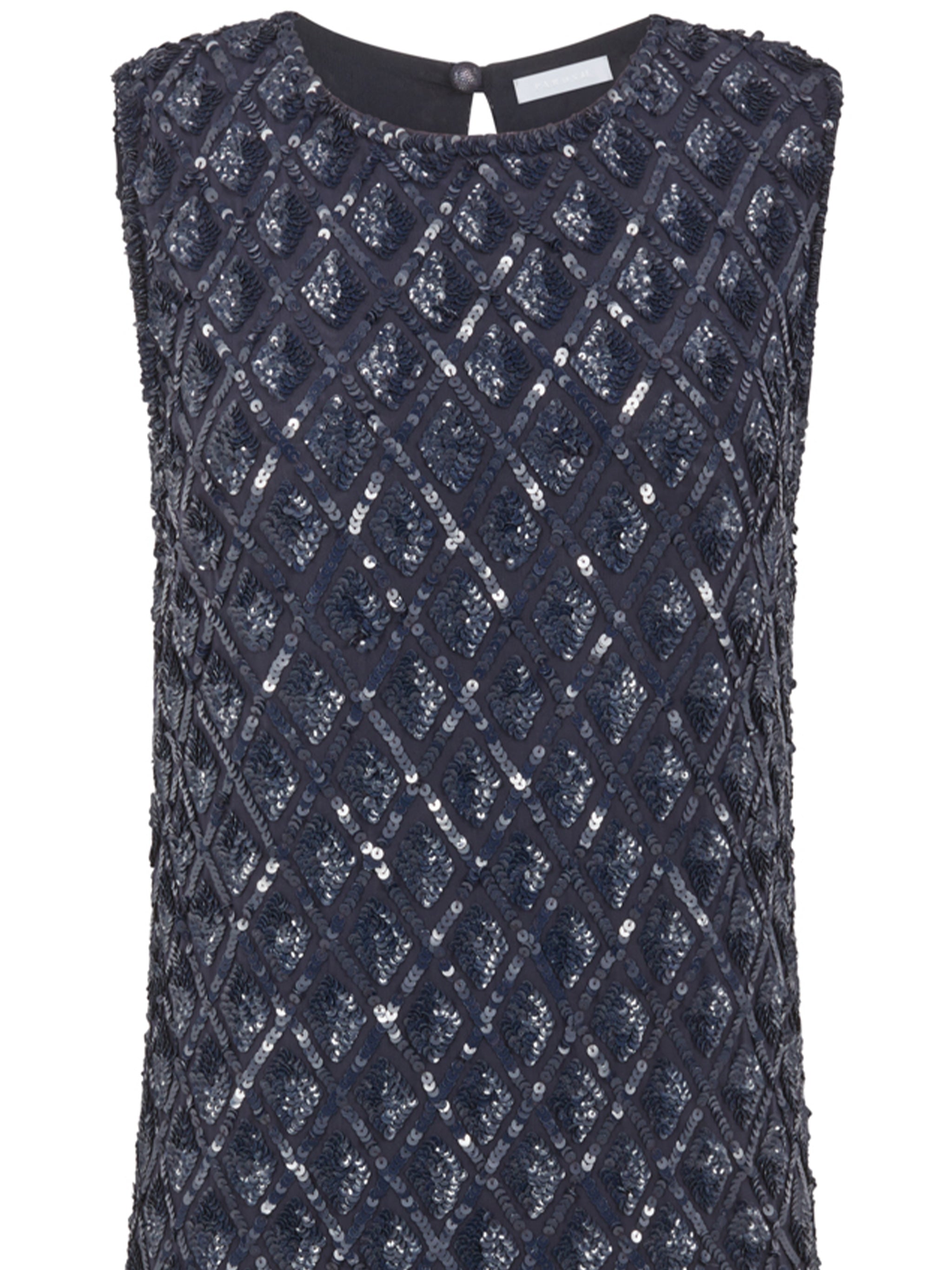 Intricate Embroidery Round Neck Polyamide Mini Dress