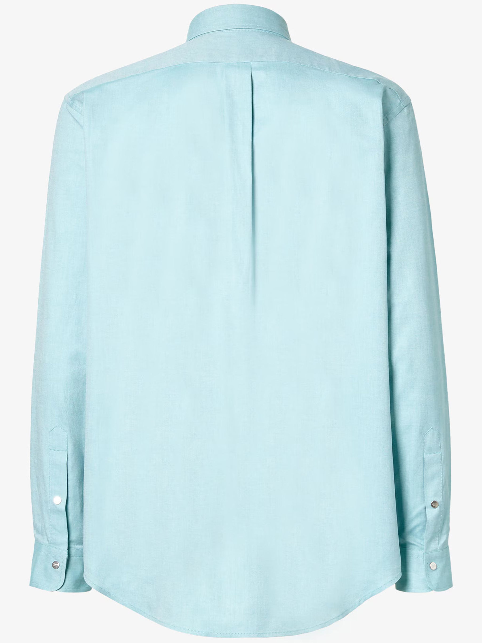 Comfort Oxford Light Blue Embroidered Shirt