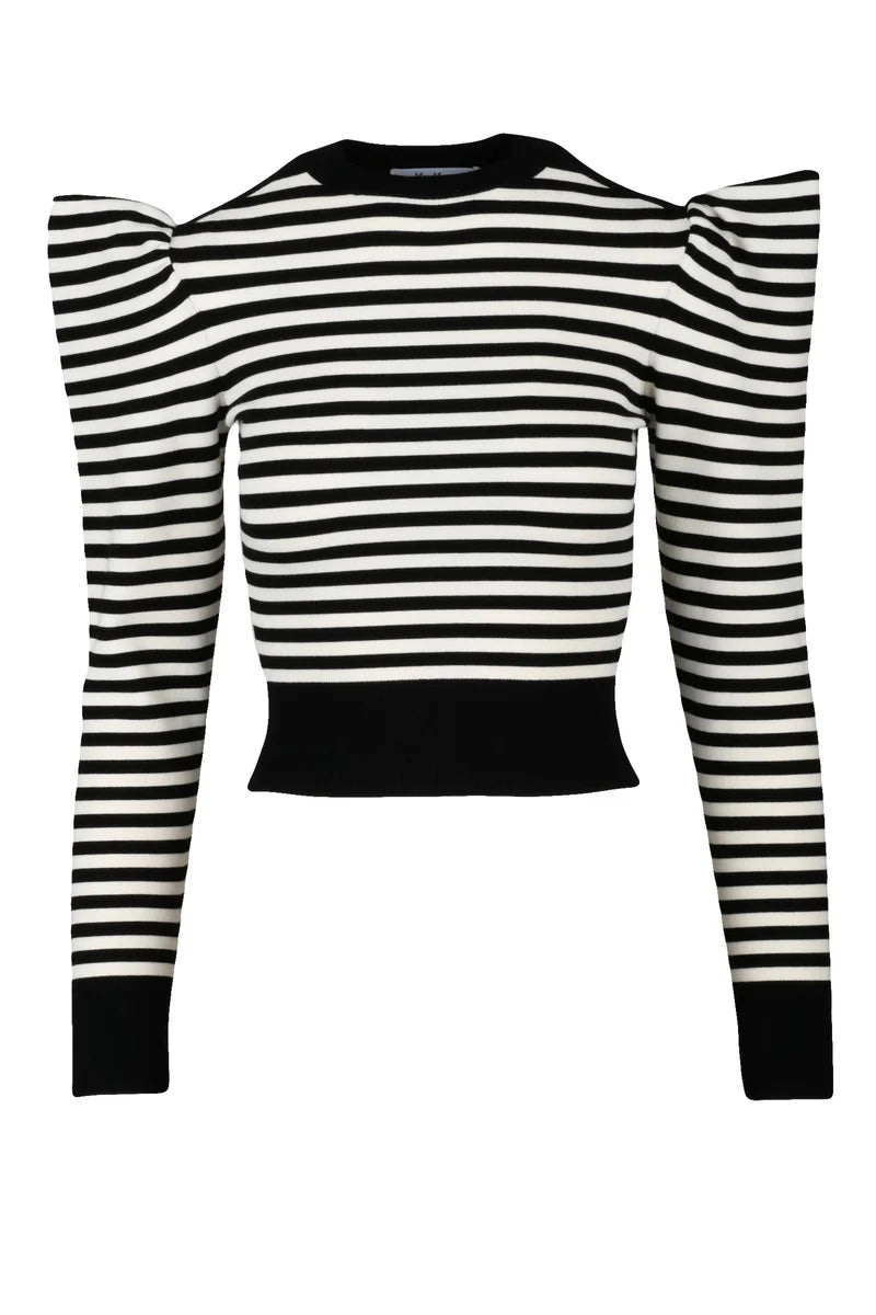 Volpino Short Jumper - Black/White