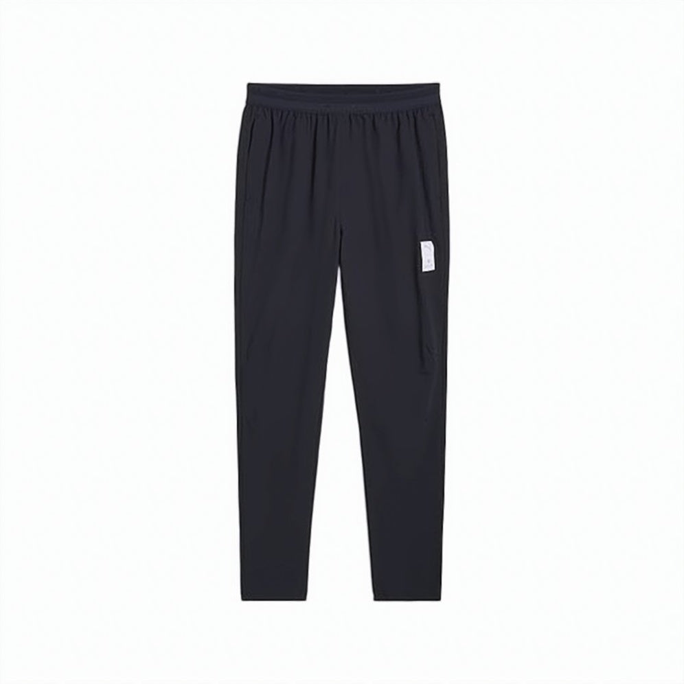 Slim Tapered Activewear Pants with Design