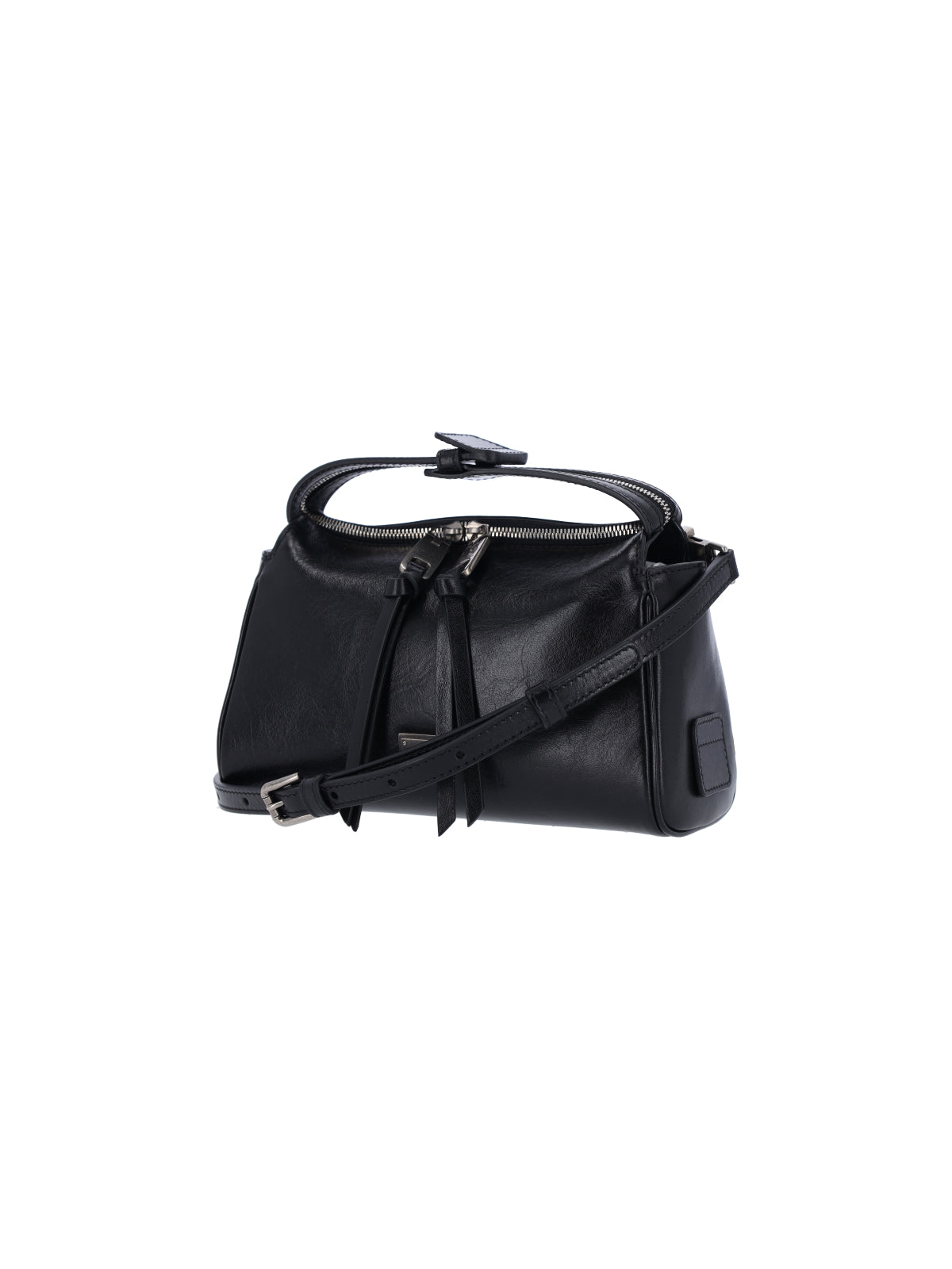 Structured Black Bag with Sleek Silhouette