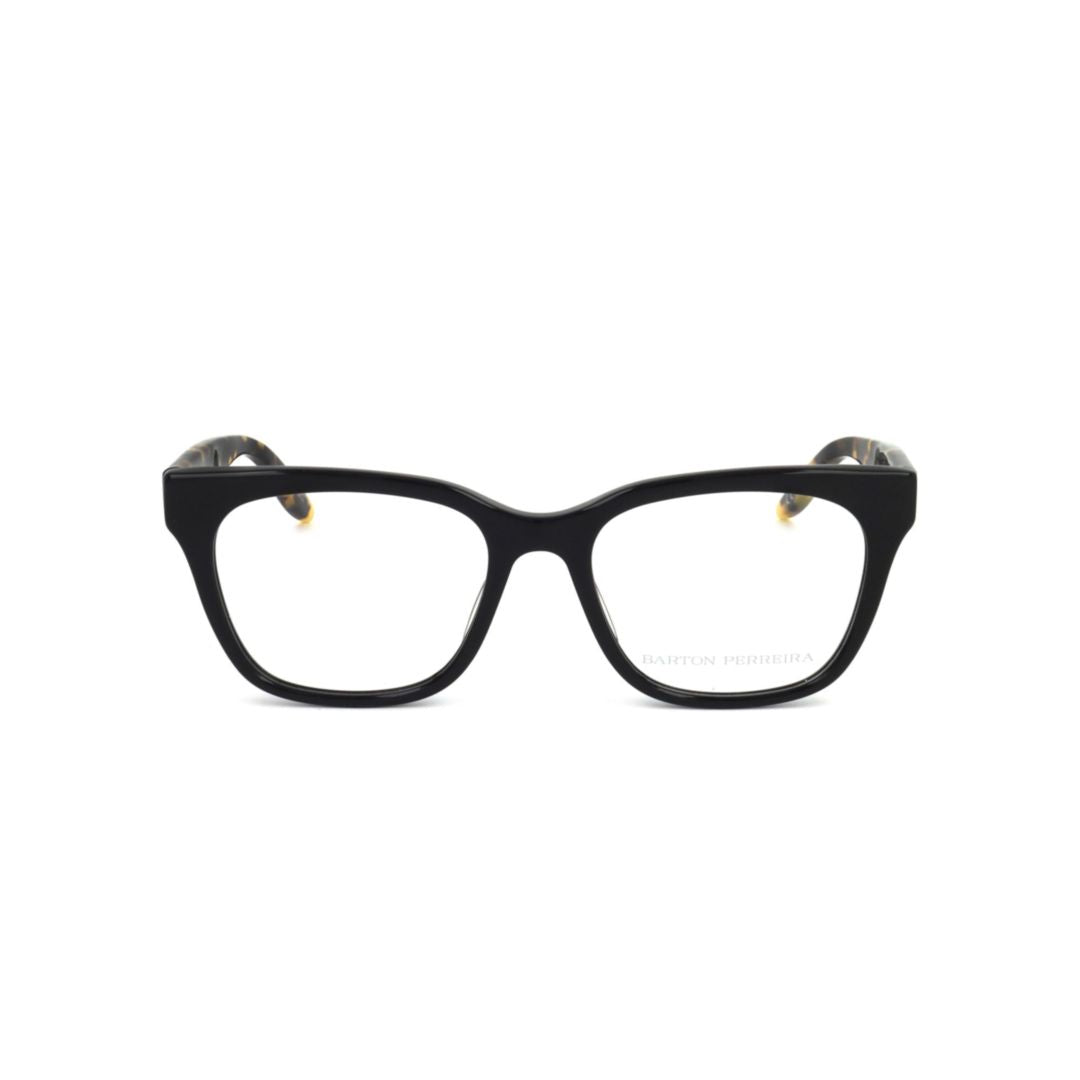 Bp5088 510gz Bold Rectangular Frame Eyeglasses with Tortoiseshell Temples