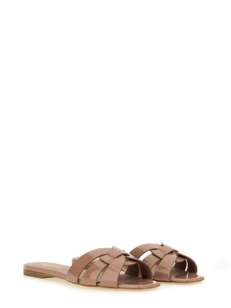 Nu Pieds Tribute 05 Flat Sandals With Braided Straps