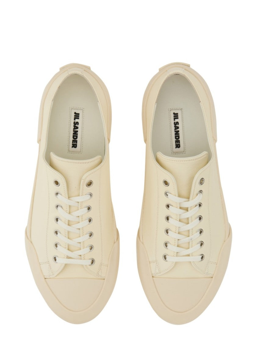Smooth Leather Low Sneakers