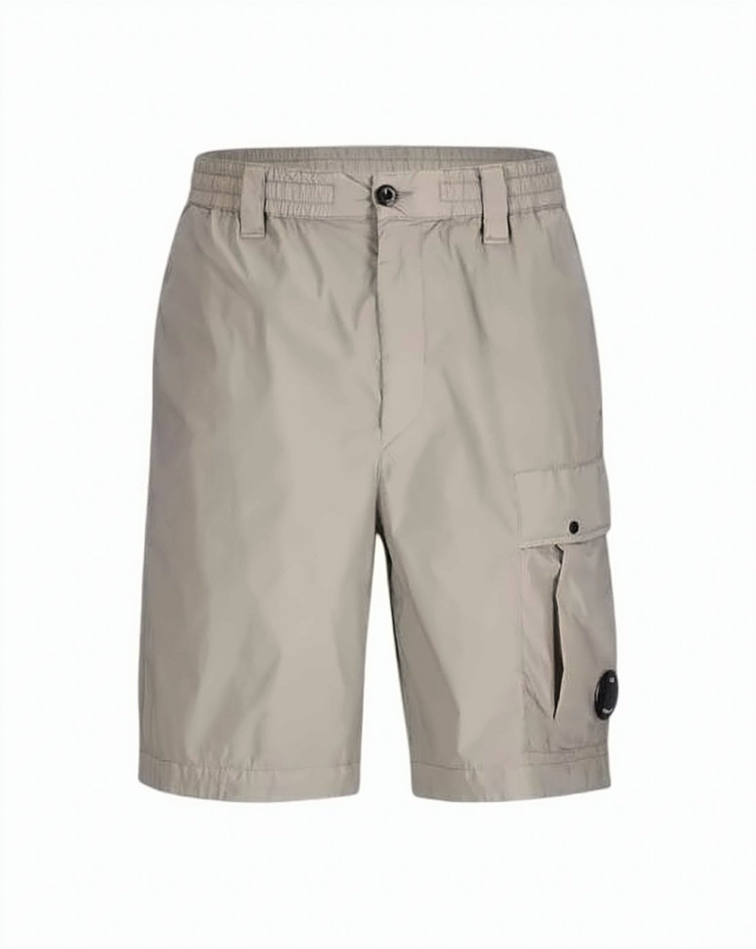 Minimalist Cotton-Blend Shorts With Functional Lens Detail