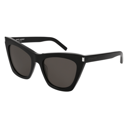 Cat-Eye Optical Frames with Sleek Black Finish