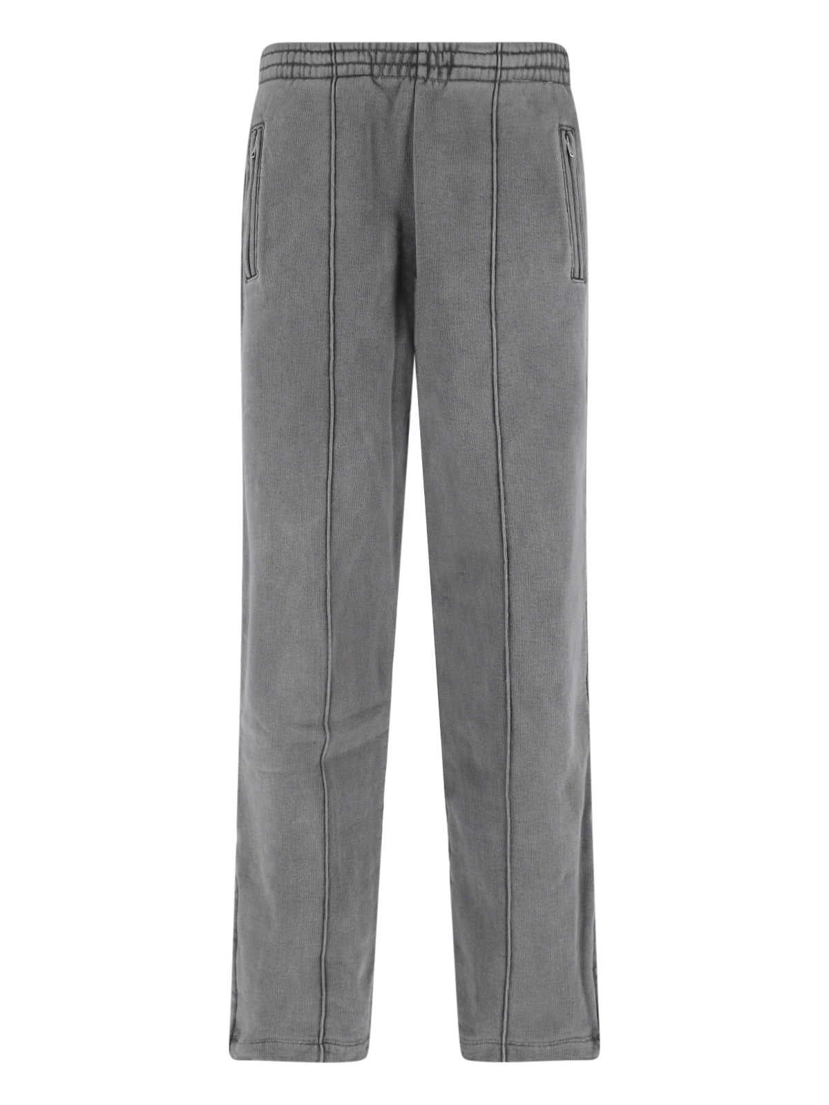 Grey Relaxed Adjustable Waist Trousers