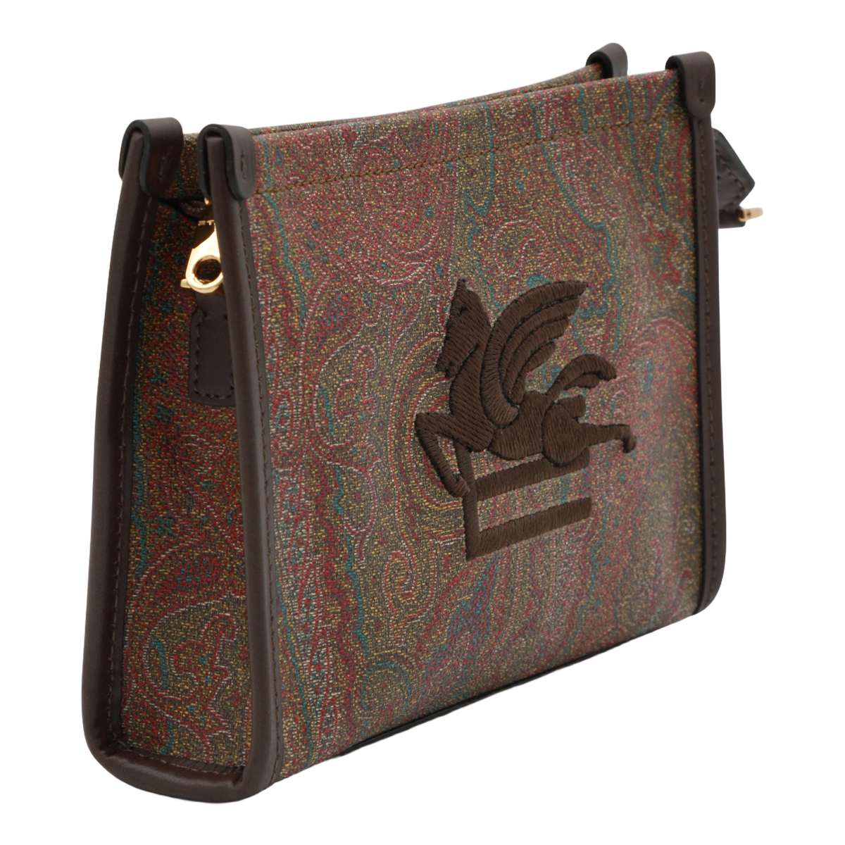 Rectangular Bag with Paisley Pattern