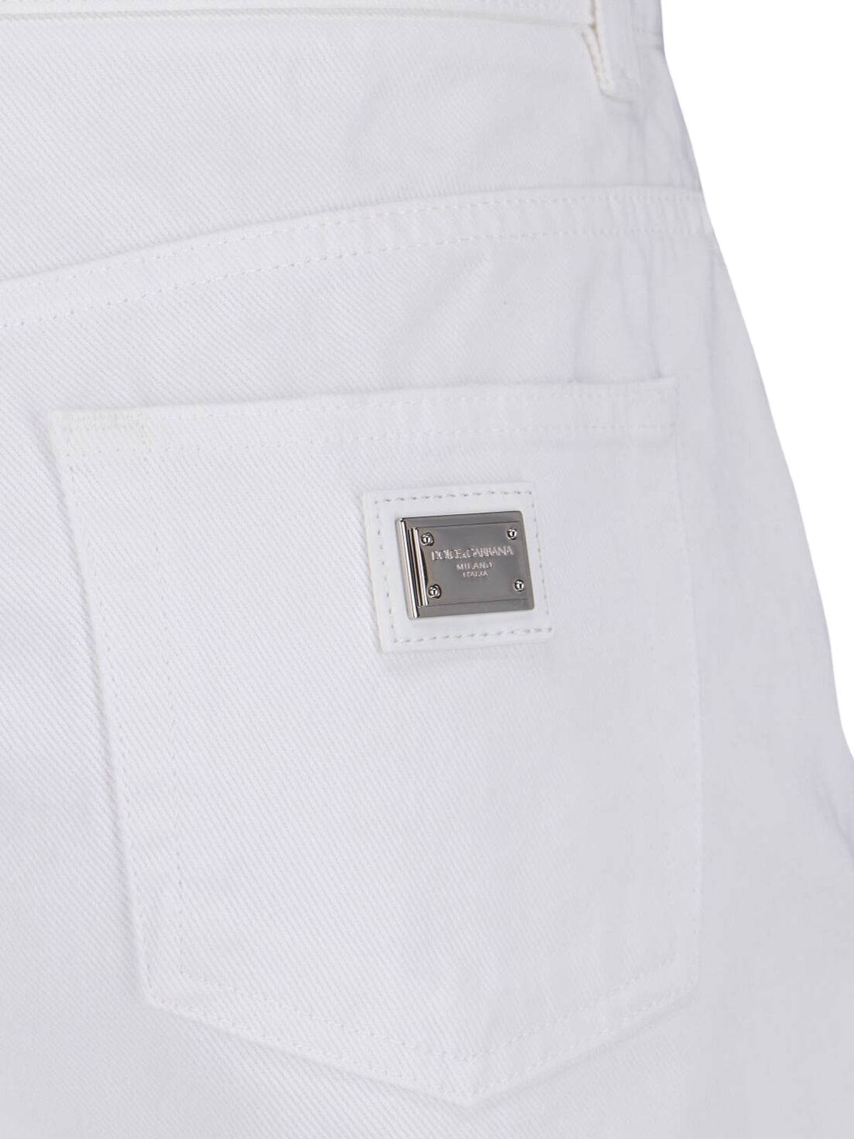 Tailored Straight Leg Logo Shorts