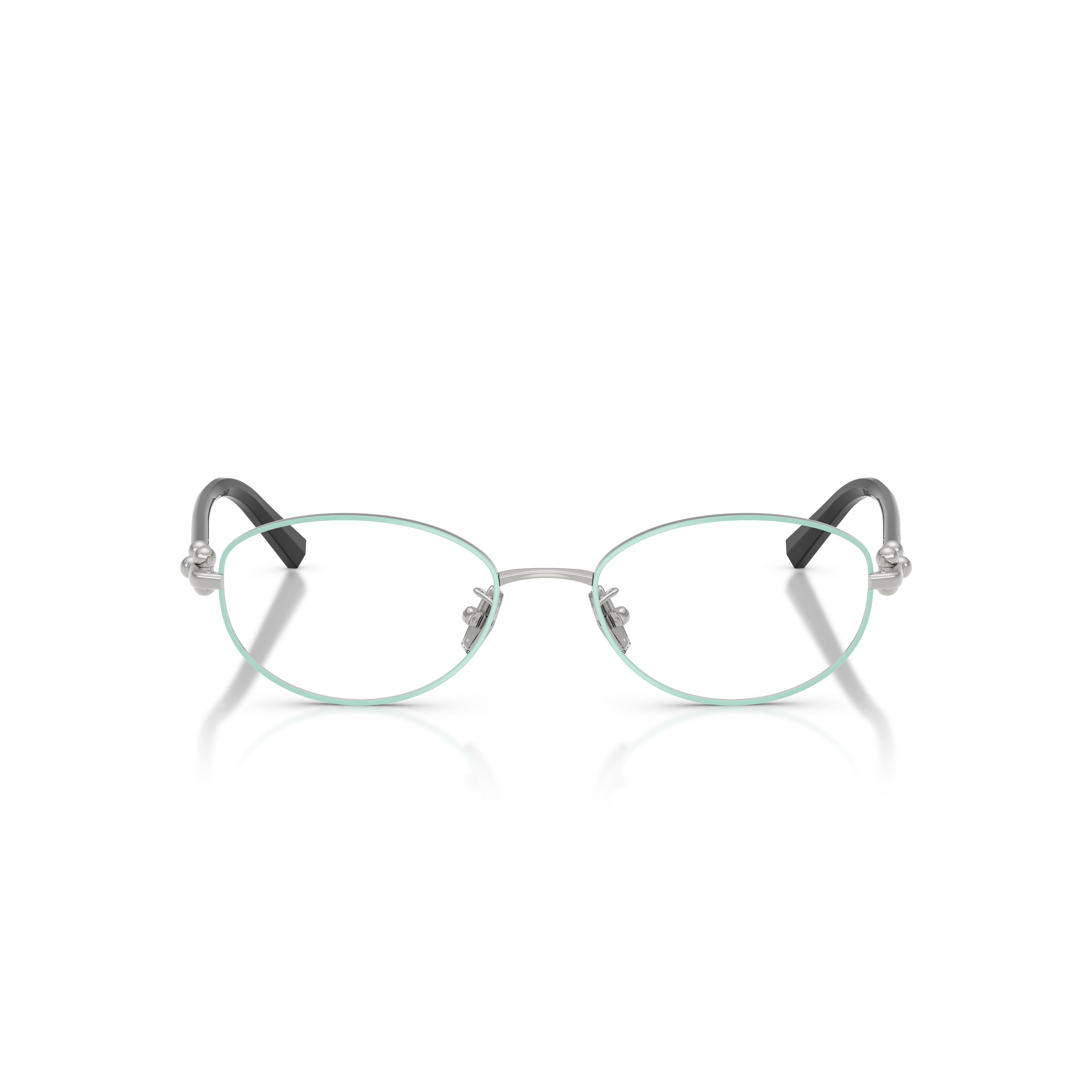 0tf1176d Oval Lens Metal Frame Eyeglasses