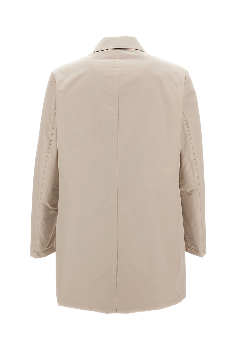 Water-Repellent Trench Coat with Removable Lining