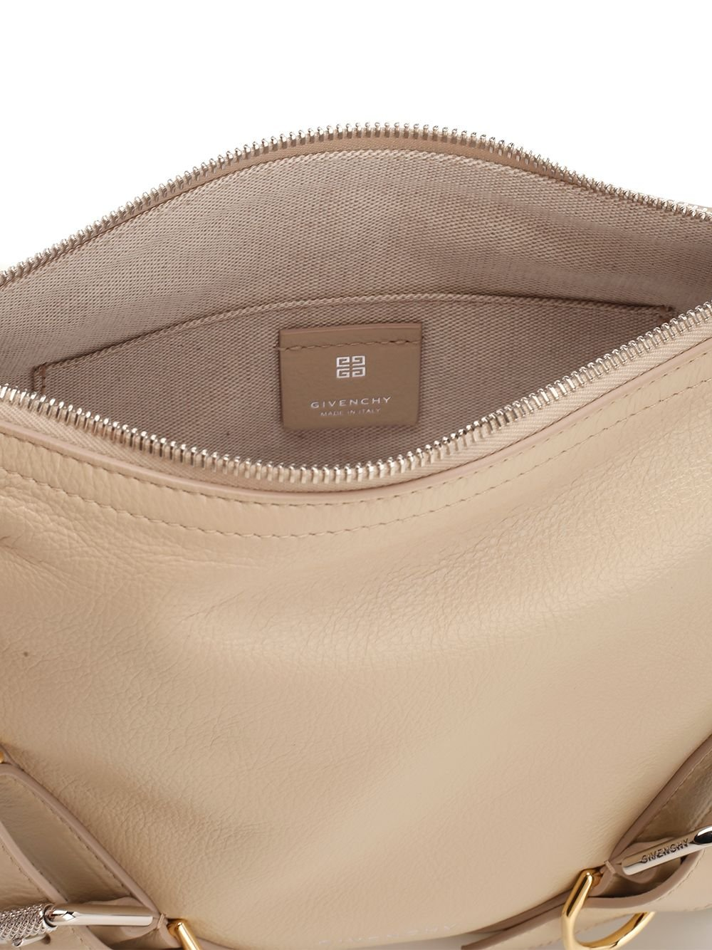 Rectangular Textured Leather Bag