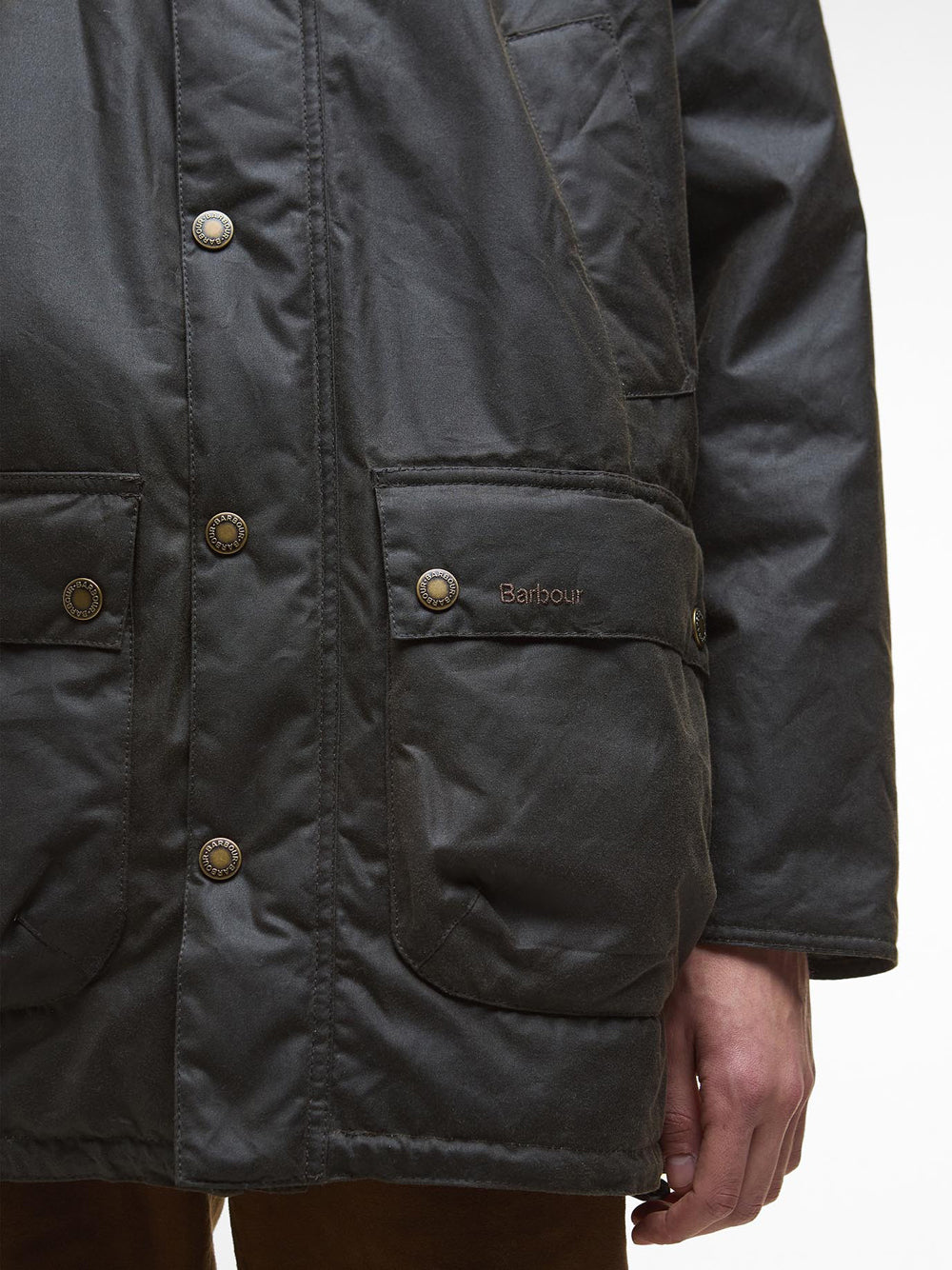 Traditional Waxed Parka With Adjustable Hood