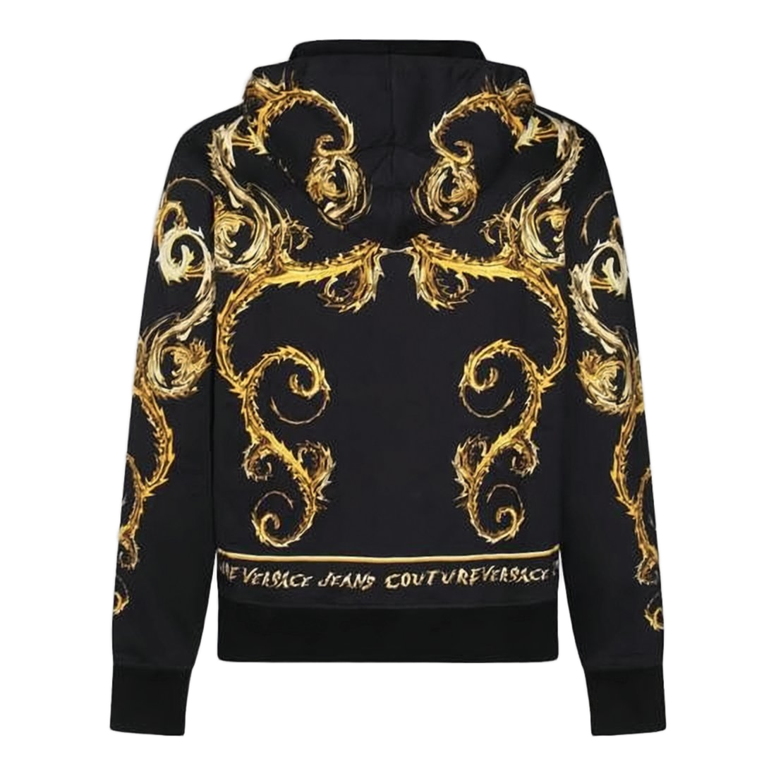 Intricate Baroque-Pattern Versace Hoodie