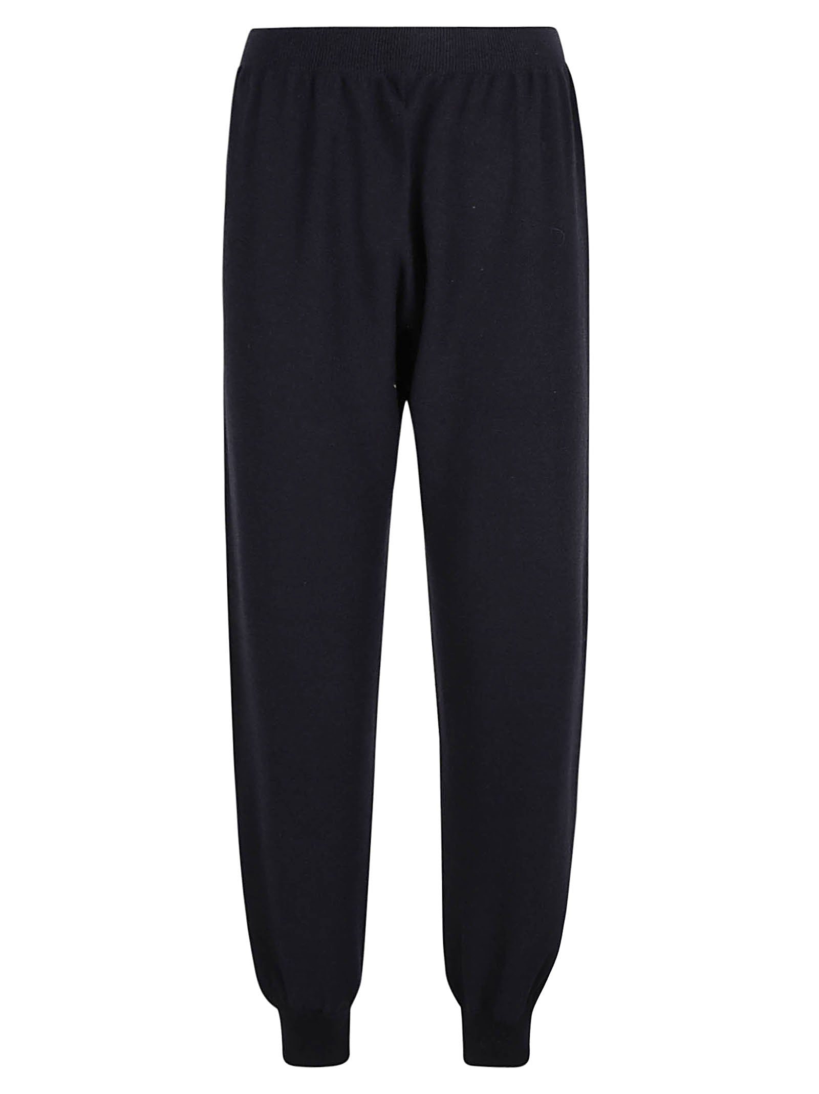 Straight-Leg Blue Trousers with Tailored Design