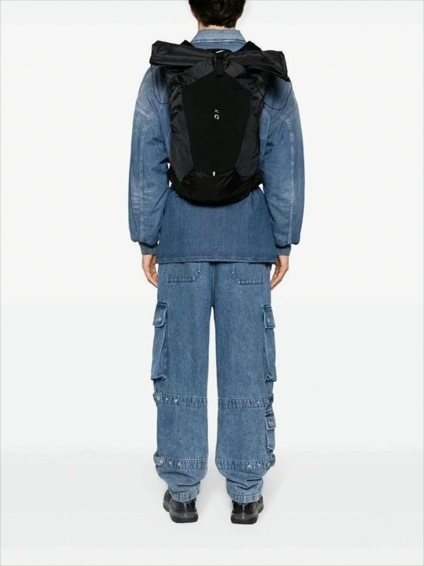 Roll-Top Backpack with Padded Back Panel