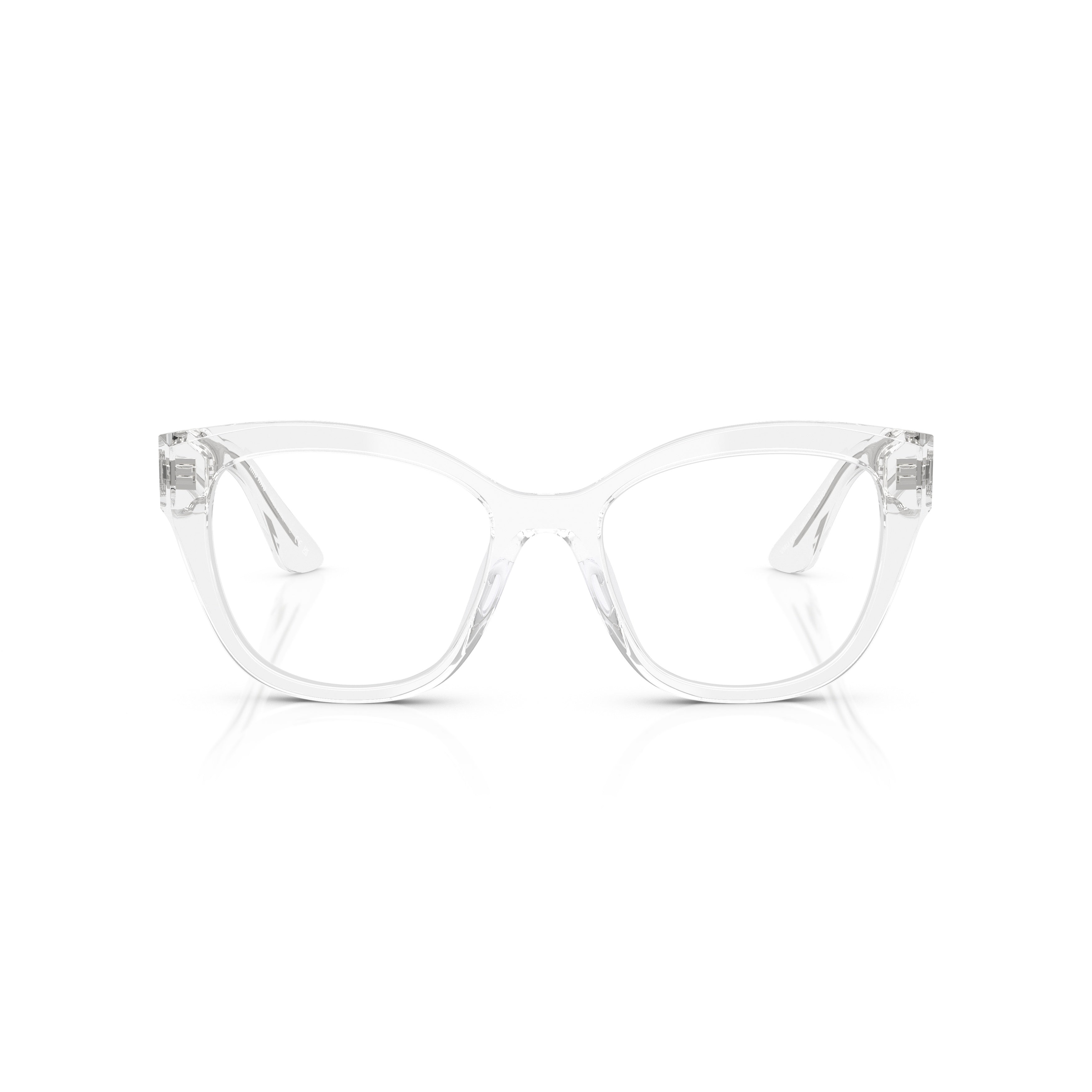 0mu 05xv Transparent Acetate Cat-Eye Eyeglasses