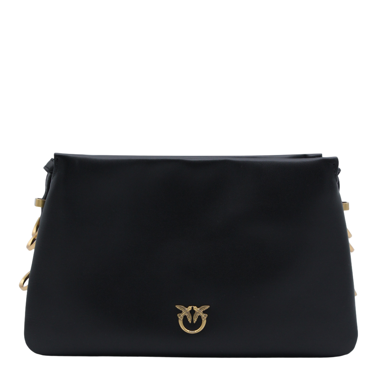 Structured Rectangular Black Bag