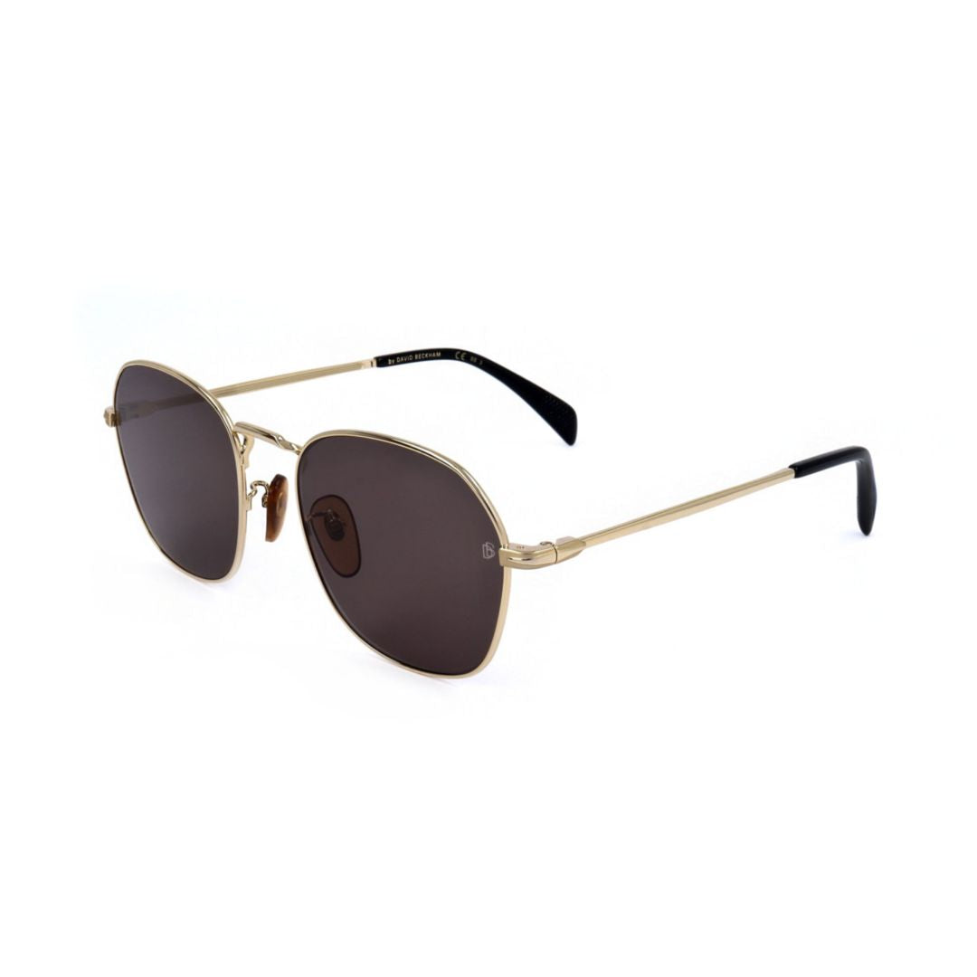 Db 1031/G/S Geometric Metal Frame Sunglasses