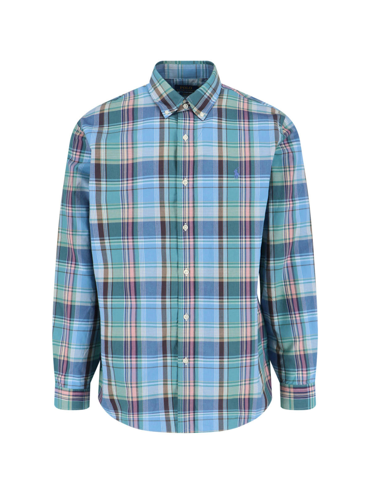 Tailored Fit Button-Down Shirt With Pointed Collar