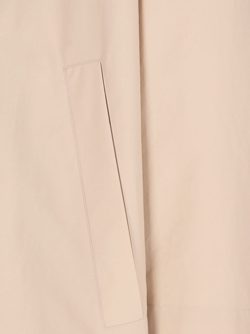 Logo Trench Coat – Beige