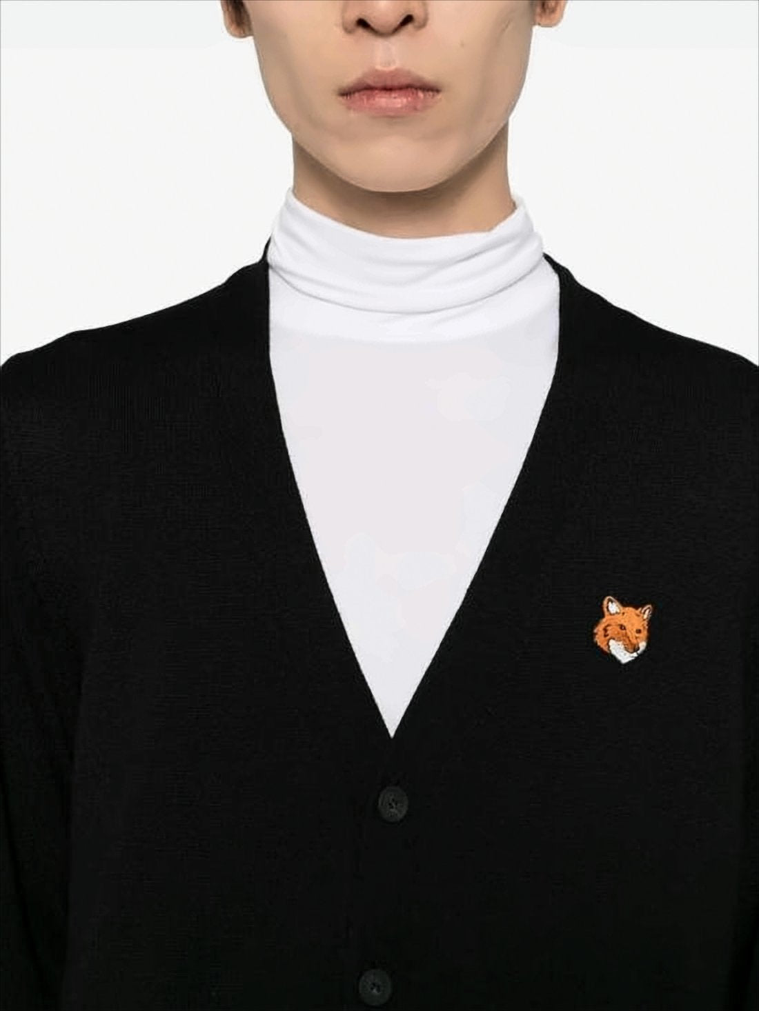 Classic V-Neck Button-Down Cardigan
