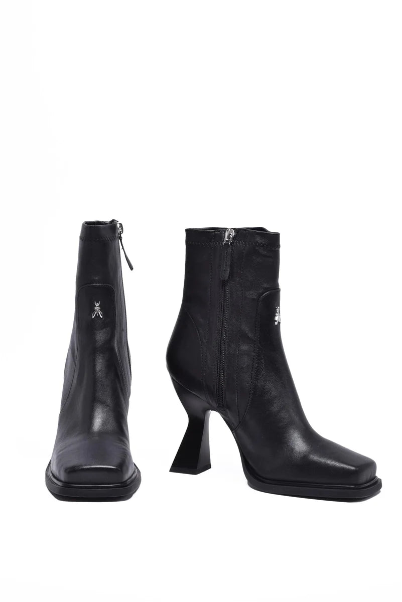 Ankle Boot 10cm Heel - Black
