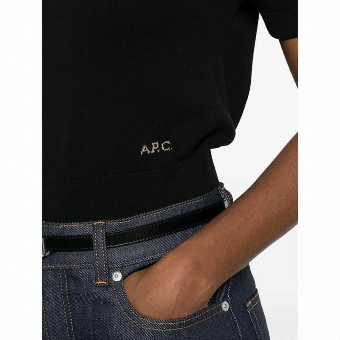 Fitted Short-Sleeved Polo Shirt
