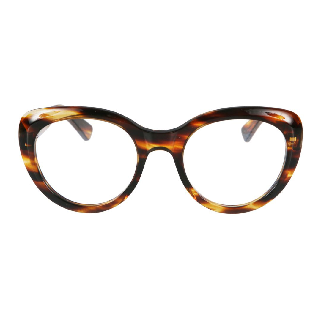 Sophia Glamour Tortoiseshell Frame Eyeglasses with Vintage-Inspired Design