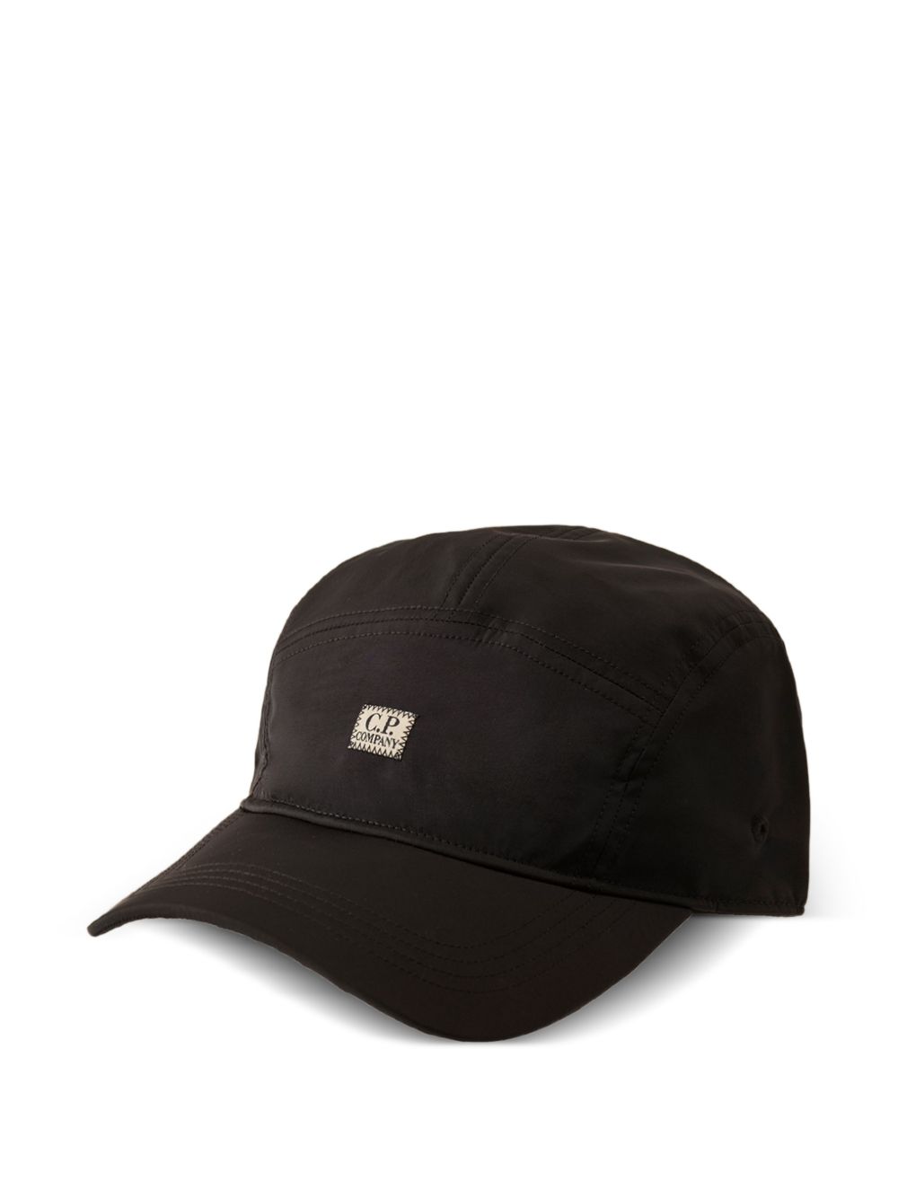 Curved Peak Black Cap