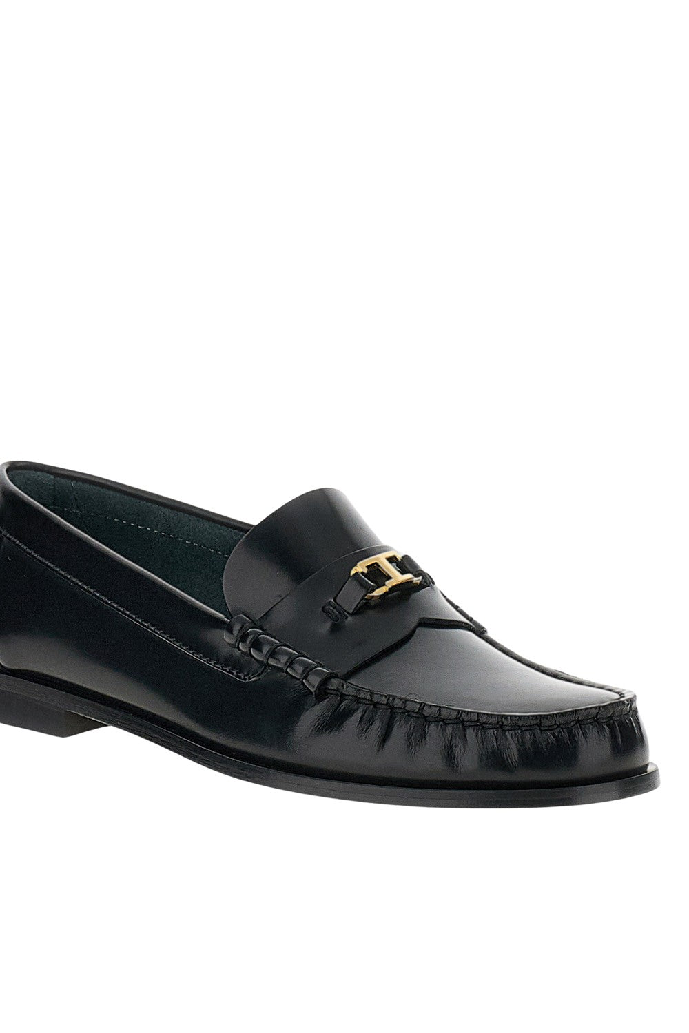 Brushed Leather Loafers