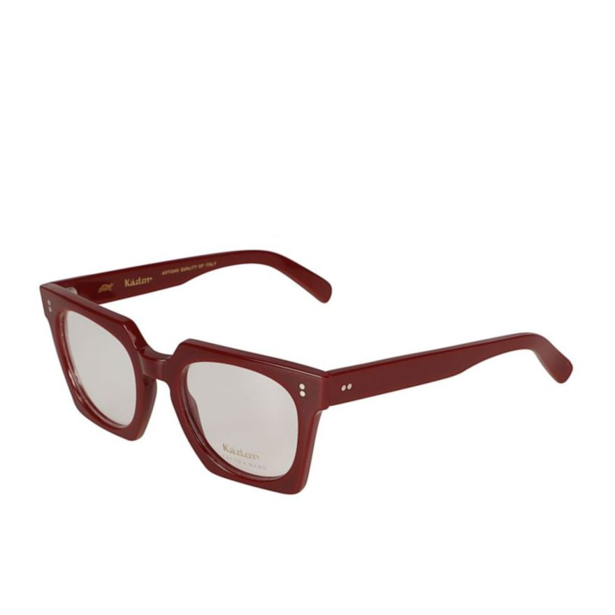 Maya Bold Square Frame Eyeglasses with Glossy Finish