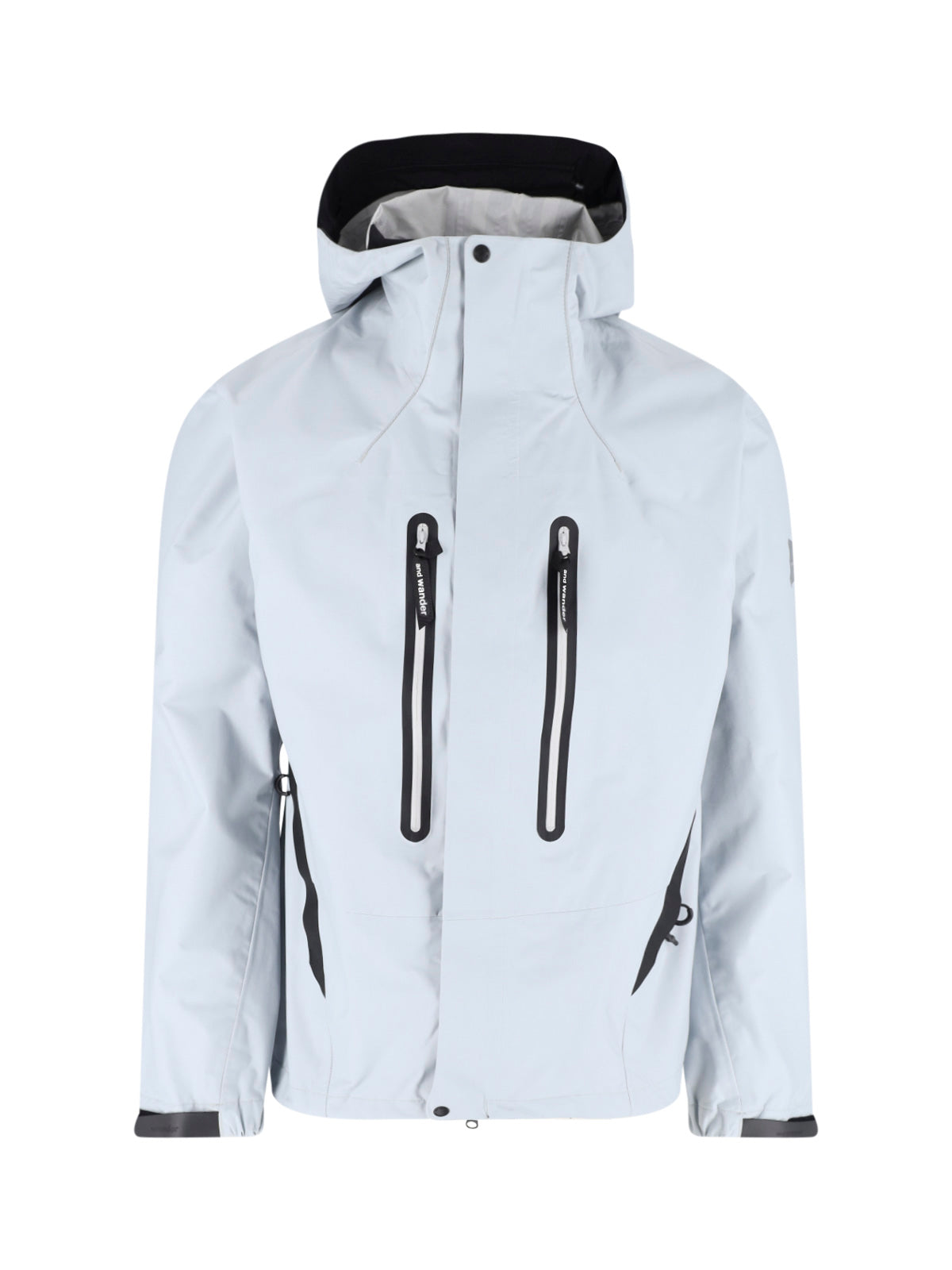 Grey 2.5 L High-Collar Zip Jacket